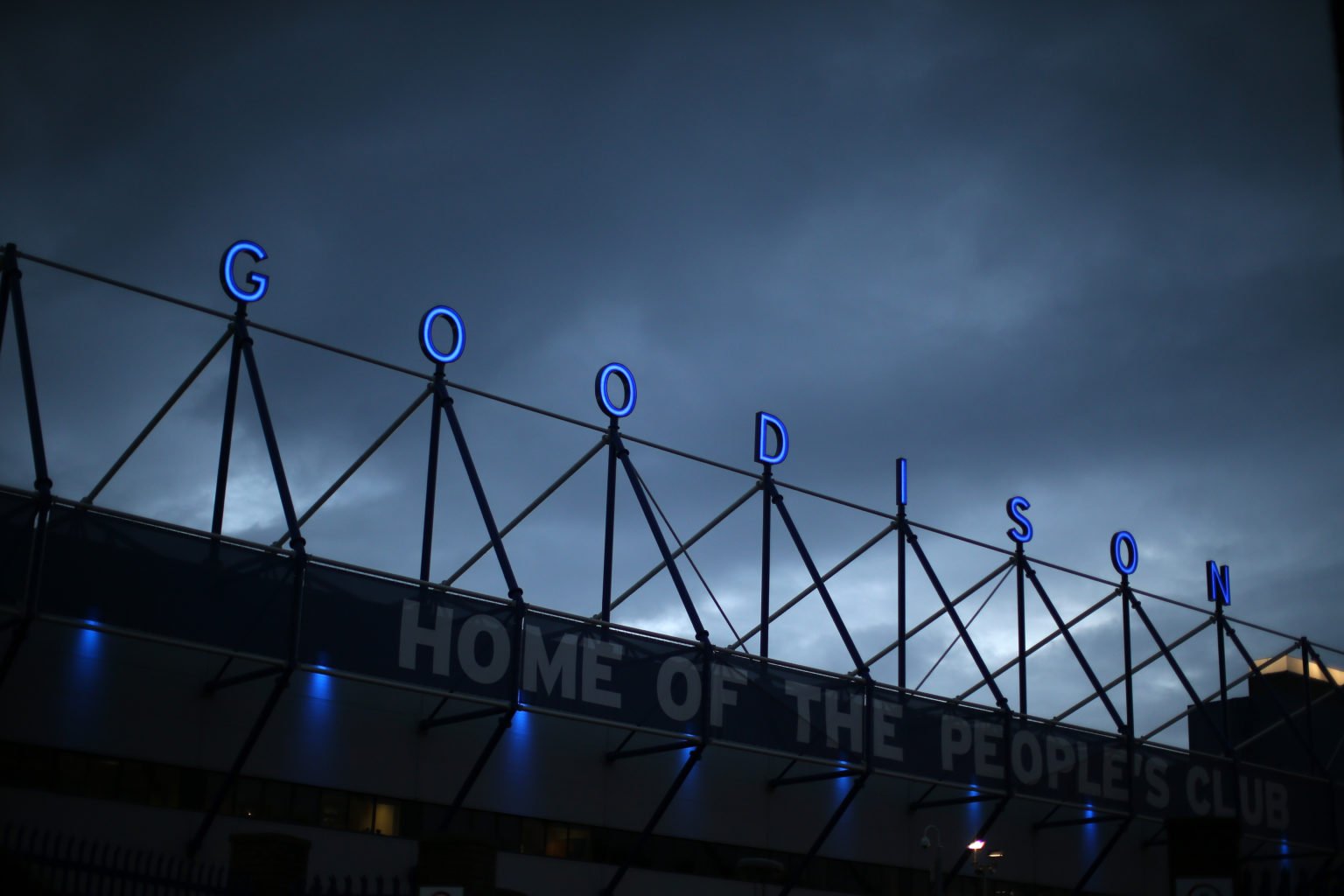 General view inside the stadium prior to the Carabao Cup Third Round match between Everton and Sunderland at Goodison Park on September 20, 2017 in...