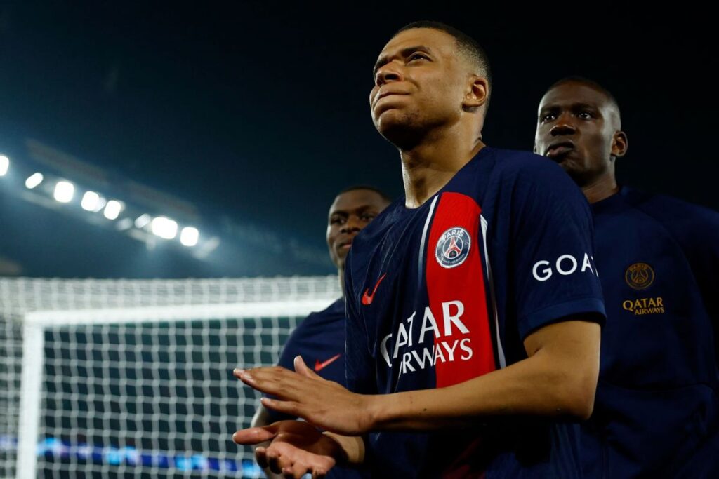 Mbappe 1200x800 1 (WATCH) PSG ultras boo Kylian Mbappe in final home game