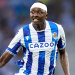 Umar Sadiq in action La Liga: Sadiq Missing As Real Sociedad Overcome Las Palmas