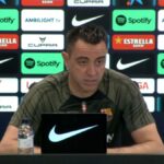 Xavi presser 1200x675 1 Rafael Marquez dodges Xavi replacement question at Barcelona