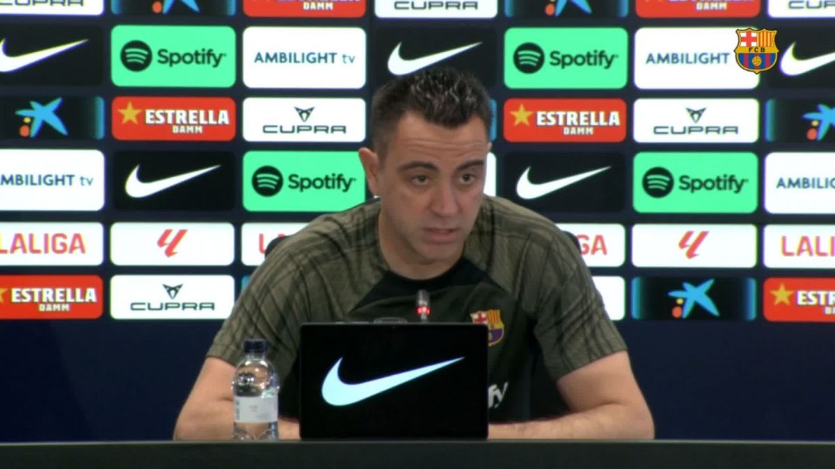 Xavi presser 1200x675 1 Rafael Marquez dodges Xavi replacement question at Barcelona