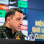 Xavi presser 2 1200x800 1 Xavi demands Barcelona improvement as Real Madrid seal La Liga title