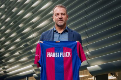 Hansi Flick 414x274 1 Barcelona star excited by Hansi Flick arrival