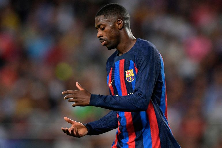 Ousmane Dembele furstration min 770x513 1 Ousmane Dembele reveals why he performs better for PSG than Barcelona