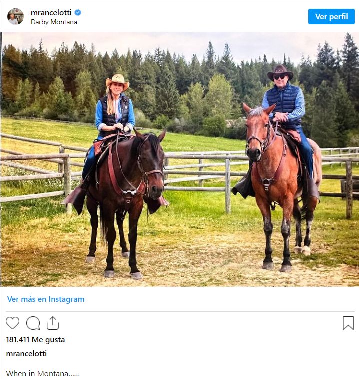 Pasted into 1 1 Real Madrid Carlo Ancelotti posts excellent holiday picture from USA