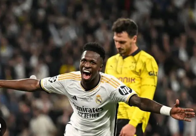 Screenshot 20240601 2352152 1 Vinicius Makes UEFA Champions League Final Record