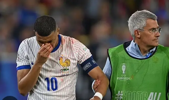 Screenshot 20240617 2301192 Euro 2024: Mbappe Injury Doubt For France Vs Netherlands