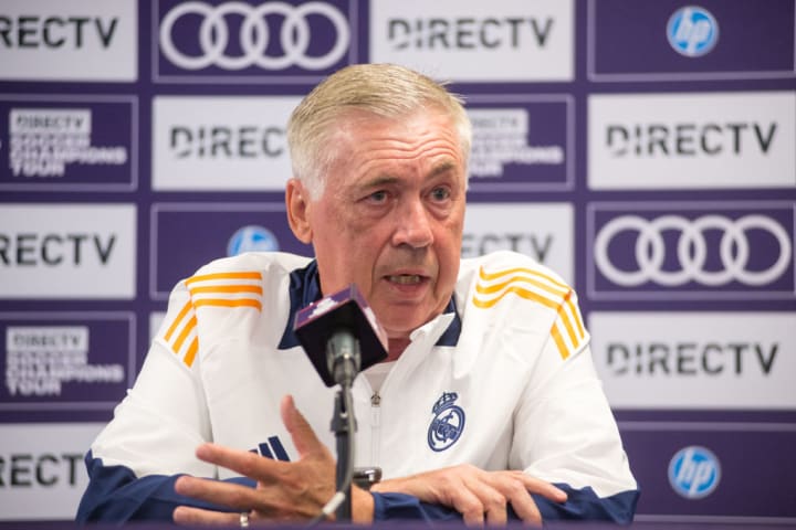 Training session of Real Madrid in Chicago, Illinois