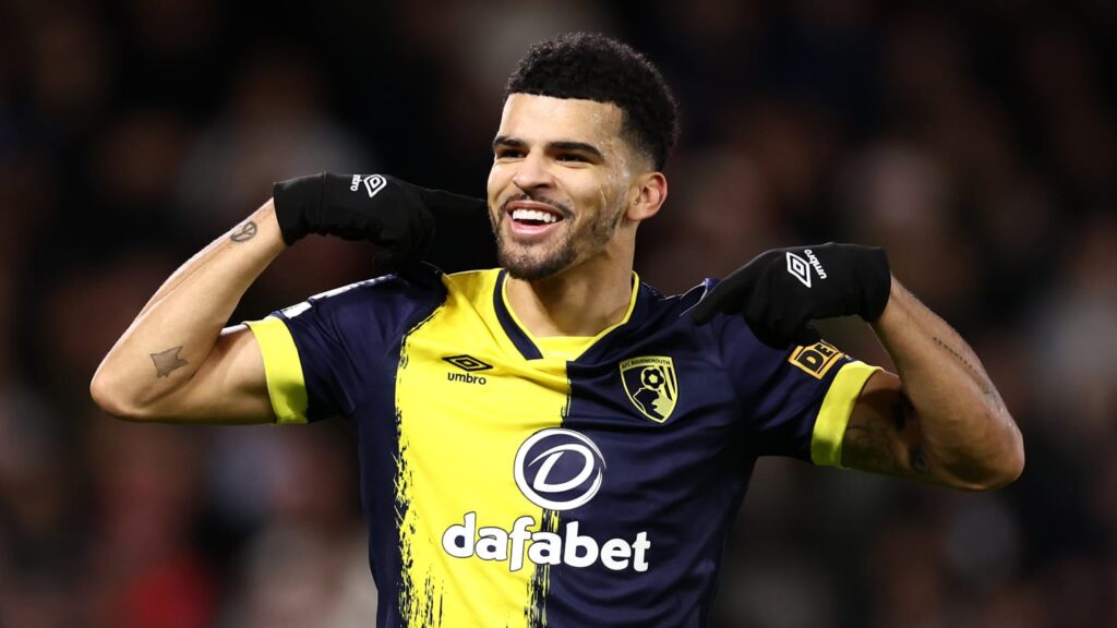 01j4v1b9x6d9g1xkm85w Bournemouth 'agree club-record deal' to sell Dominic Solanke to Tottenham