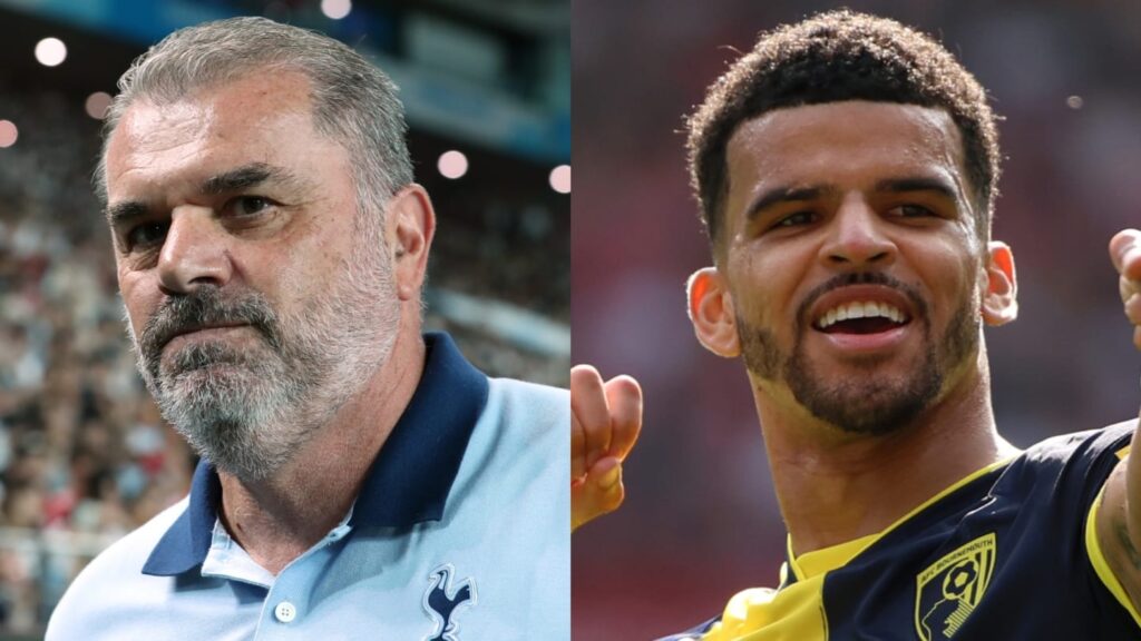 01j4vh3ntjfr16c3yb2h Ange Postecoglou discusses Tottenham's Dominic Solanke interest