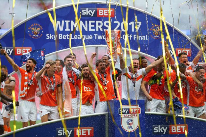 Blackpool v Exeter City - Sky Bet League Two Playoff Final