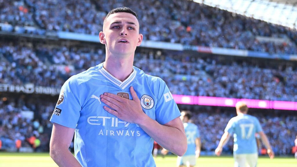 01j5rpc65xcf7m7gq4rp Phil Foden named PFA Players' Player of the Year for 2023/24 season