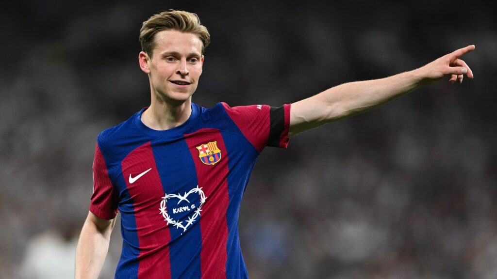 01j6fdf3he5d10m79whh Barcelona concerned over Frenkie de Jong injury recovery