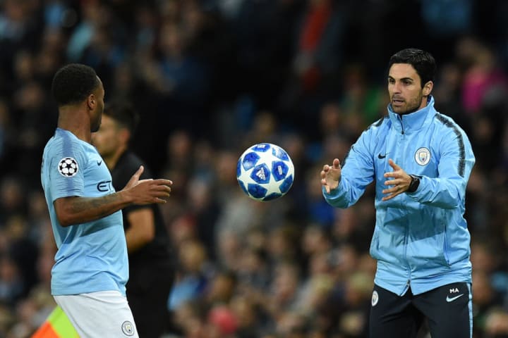 Raheem Sterling, Mikel Artet