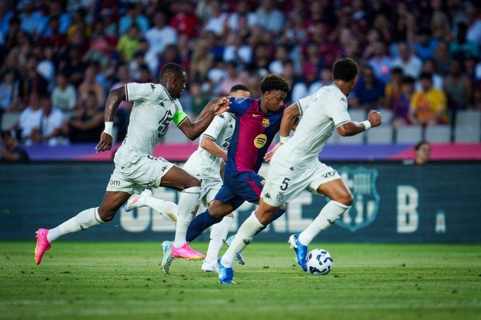 Balde Barcelona whistled in Hansi Flick's first home game as final preseason opener ends in disaster