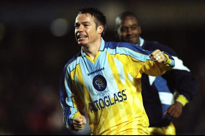 Graeme Le Saux of Chelsea in action