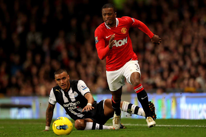 Patrice Evra, Danny Simpson