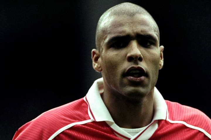 Pierre Van Hooijdonk of Nottingham Forest