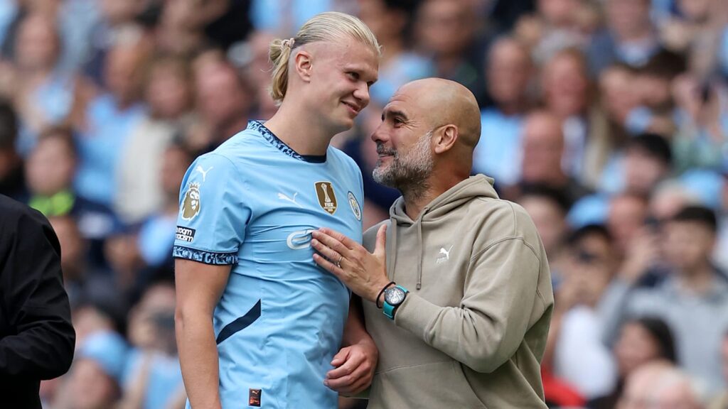 01j80jxk74dv4hrjfe9g Pep Guardiola explains reasons behind Erling Haaland's electric goalscoring form