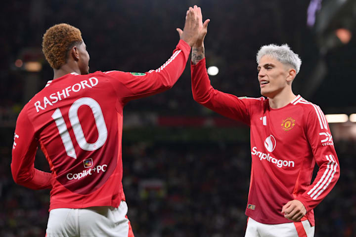 Alejandro Garnacho, Marcus Rashford