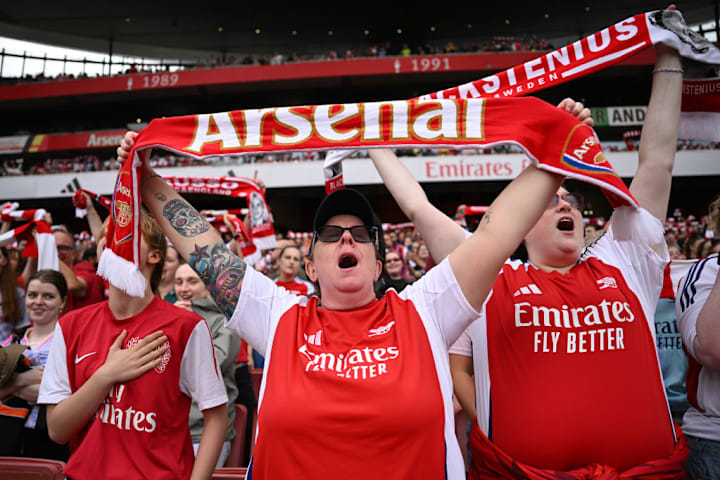 Arsenal Women fans 