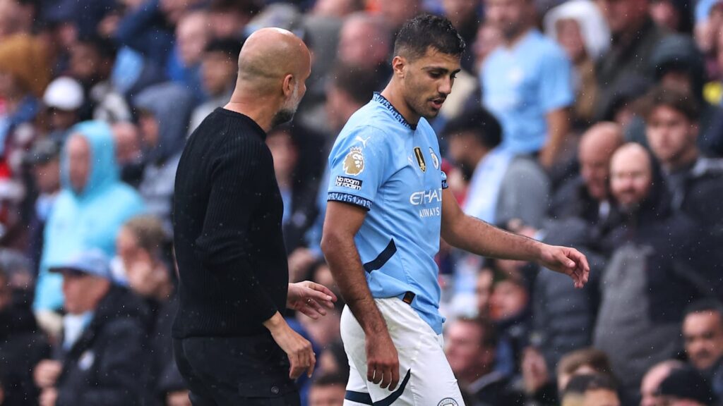 01j8m15q11w7tjxg24z2 Pep Guardiola reveals Rodri could be back sooner than expected