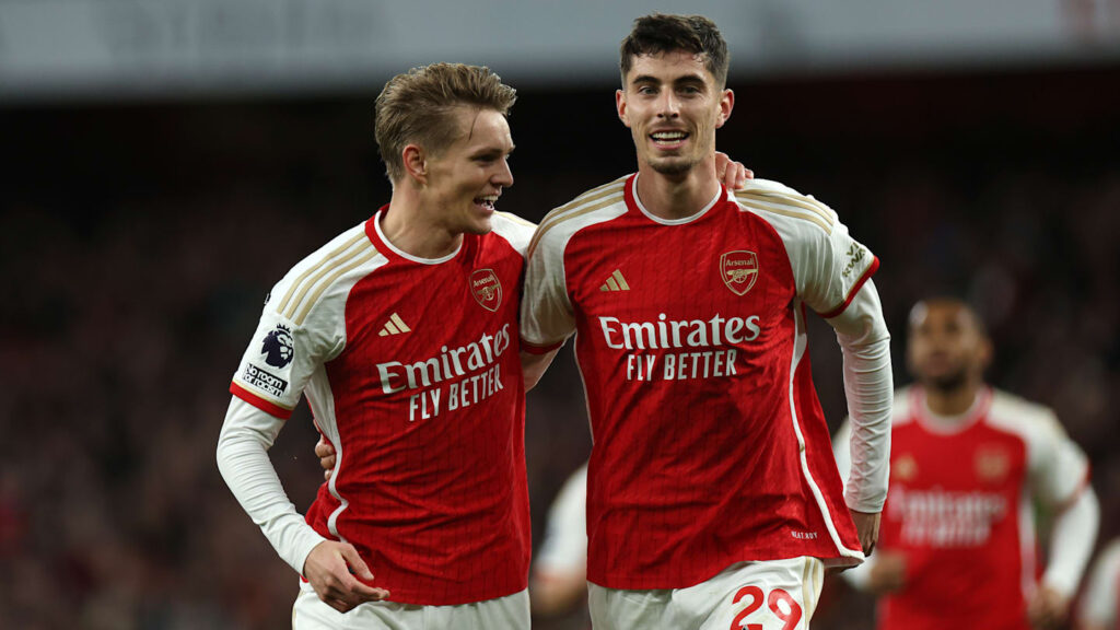 01j8vyzsxxgwb9azzey0 Kai Havertz reveals Arsenal's plan to cope with Martin Odegaard injury