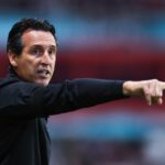 Unai Emery the head coach / manager of Aston Villa points during the Pre Season Friendly between Aston Villa and Athletic Club at Poundland Bescot ...