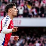 01j9gm1mxsxg1ek1cd0c Kai Havertz equals Arsenal legends' scoring record in win over Southampton