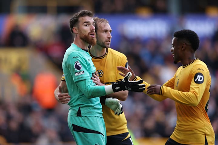 Jose Sa, Nelson Semedo, Craig Dawson