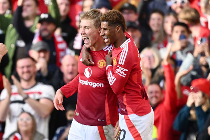 Rasmus Hojlund, Marcus Rashford