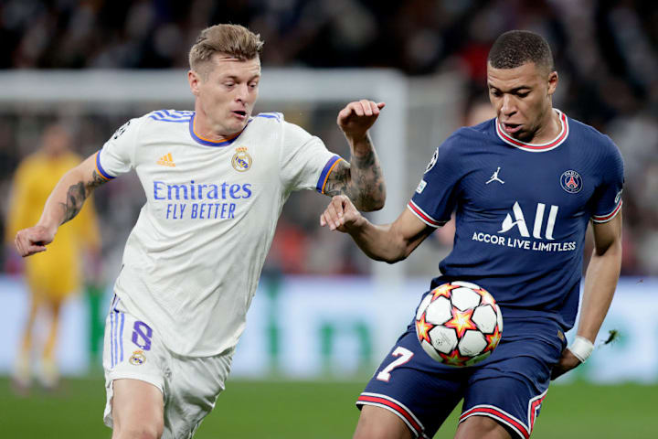 Kylian Mbappe, Toni Kroos