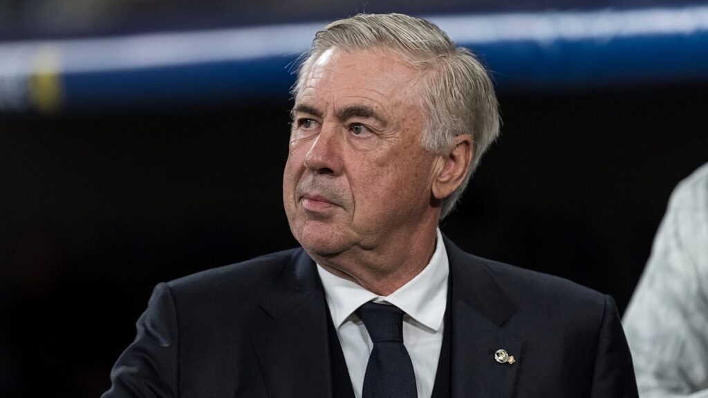 01jbafv3tkf2ppx40xhr Carlo Ancelotti and Emma Hayes win Coach of the Year awards at Ballon d'Or 2024