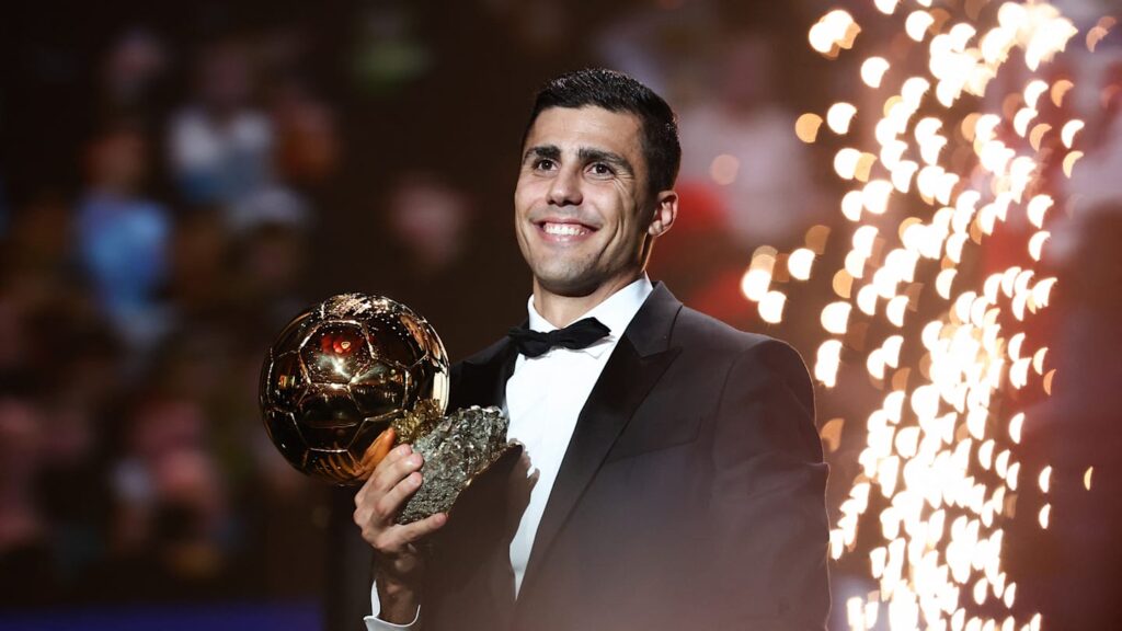 01jbahtr8jr7gyba2s9k X reacts as Rodri wins Ballon d'Or 2024 following Vinicius Junior drama