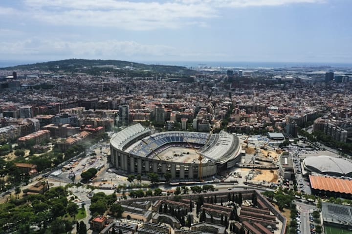 Restoration works for Camp Nou Stadium