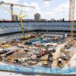 Camp Nou construction 1 Barcelona provide update on Spotify Camp Nou return as €100m economic loss is revealed