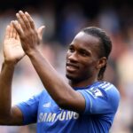 Didier Drogba of Chelsea applauds the fans during the Barclays Premier League match between Chelsea and Blackburn Rovers at Stamford Bridge on May ...