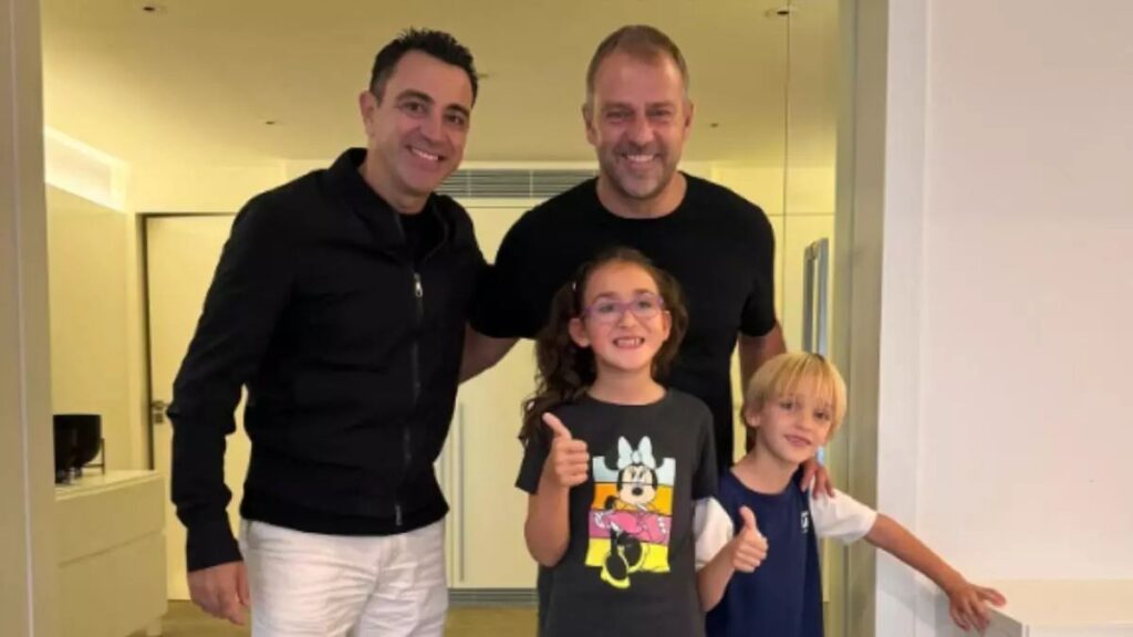 Xavi Flick Hansi Flick lied to Xavi Hernandez over Barcelona negotiations this summer