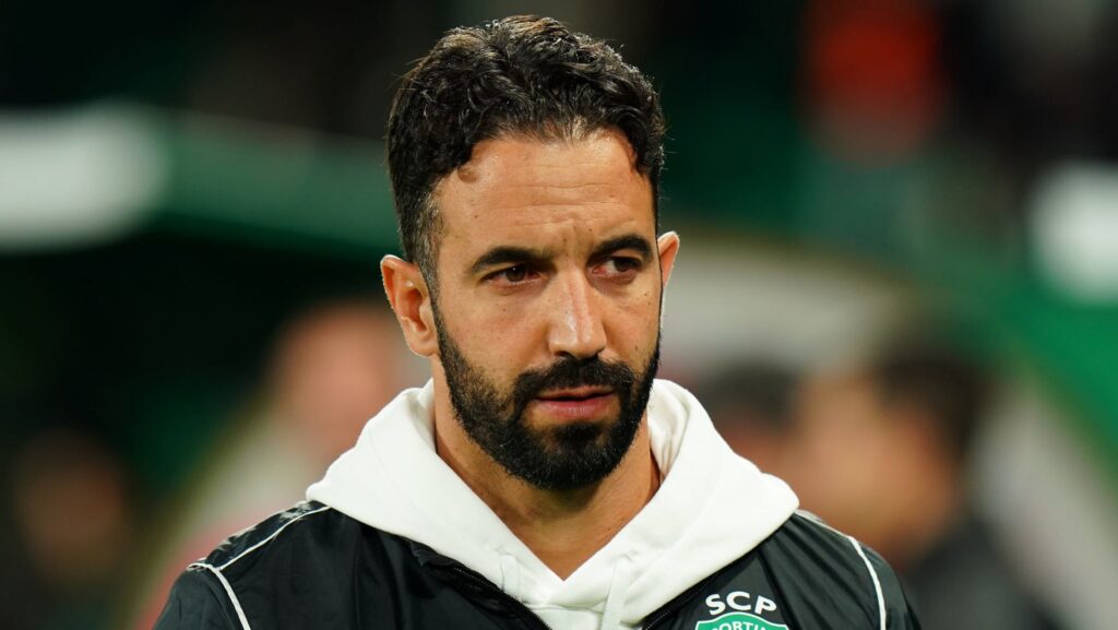 Head Coach Ruben Amorim of Sporting CP before the start of the Allianz Cup match between Sporting CP and CD Nacional at Estadio Jose Alvalade on Oc...