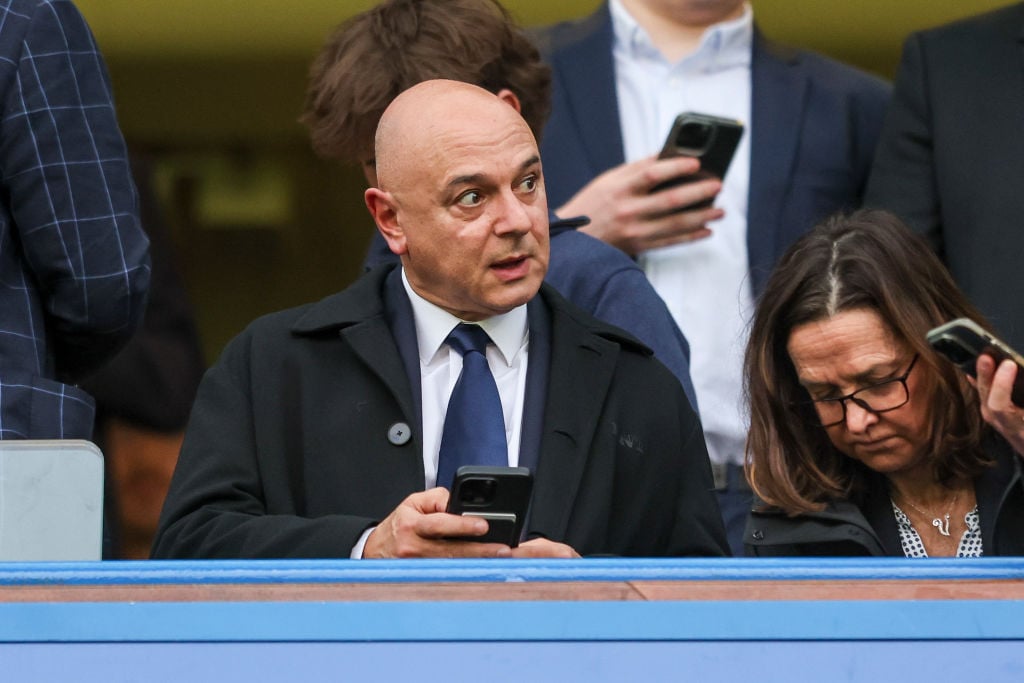 Tottenham C.E.O Daniel Levy during the Premier League match between Chelsea FC and Tottenham Hotspur at Stamford Bridge on May 02, 2024 in London, ...