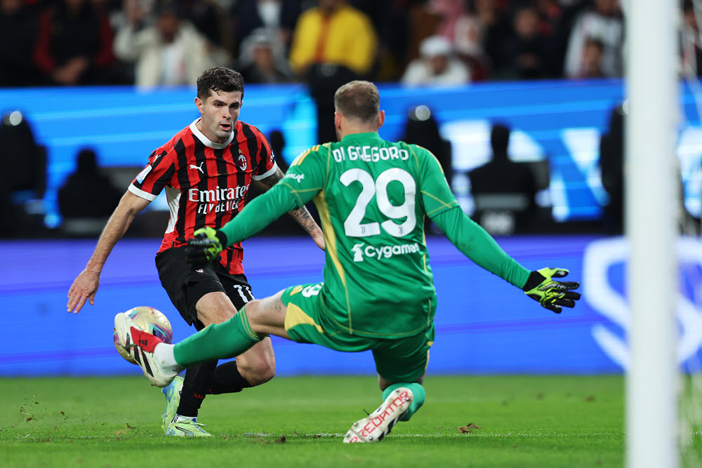 Sergio Conceicao started his Milan adventure on the right foot as the Rossoneri came from behind to beat Juventus 2-1 in the second Supercoppa Semi Final